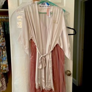 White Victoria’s Secret Bride Robe